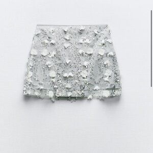 Silver Sequence Skirt